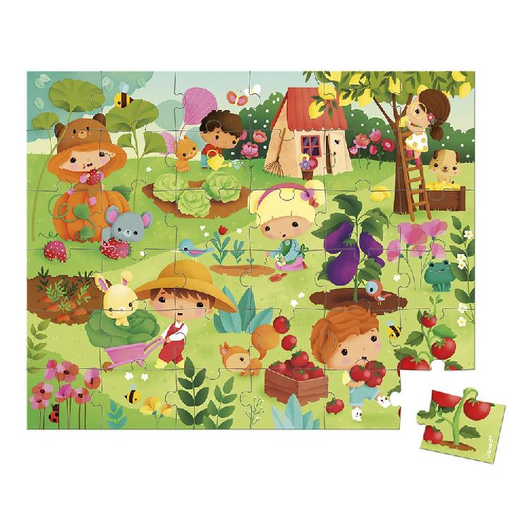 Puzzel Janod Moestuinpuzzel | Puzzle 36