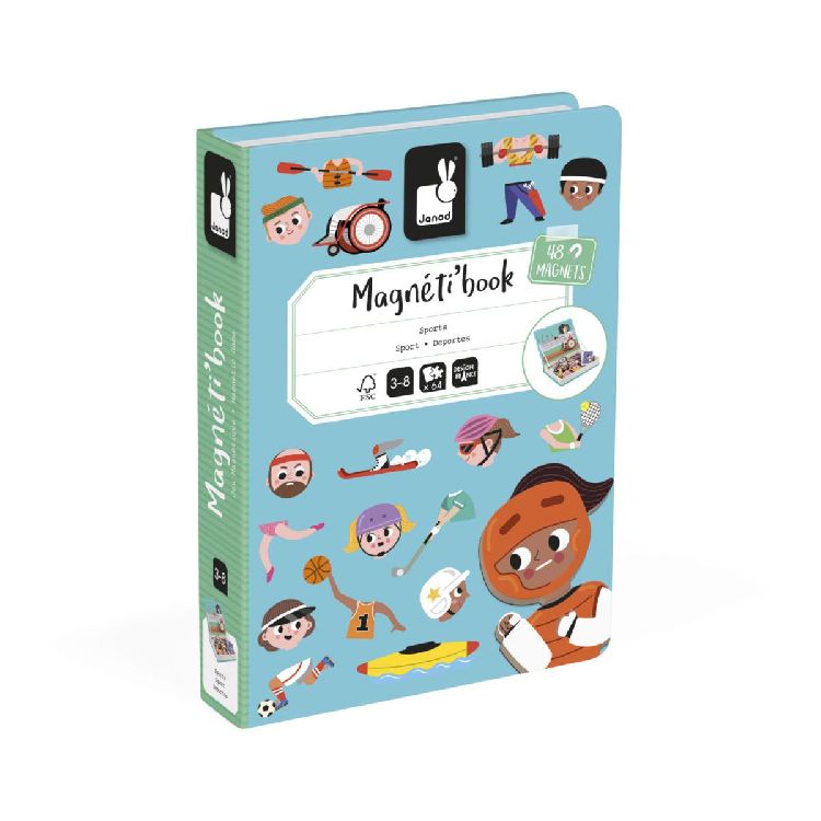 Magnetisch speelbord Janod Sport | Magneti Book