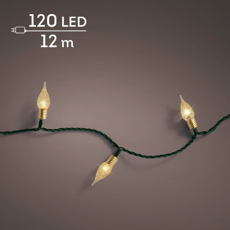 Verlichting Lumineo, Vintage Lights Twinkle, L 1190 cm