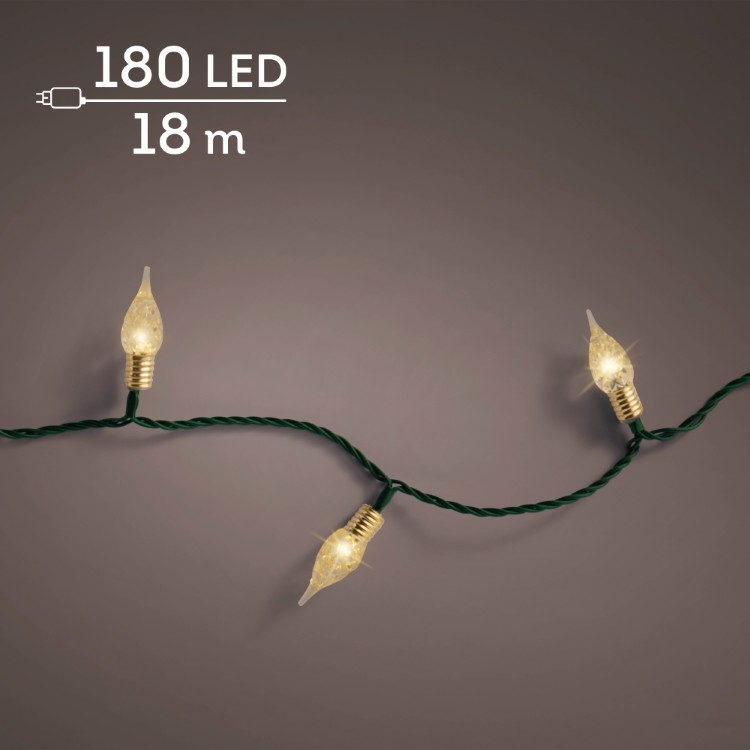 Verlichting Lumineo, Vintage Lights Twinkle, L 1790 cm