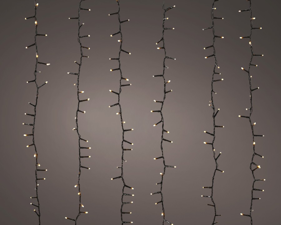 Verlichting Lumineo, Tree Cascade Compact Sparkle, H 200 cm