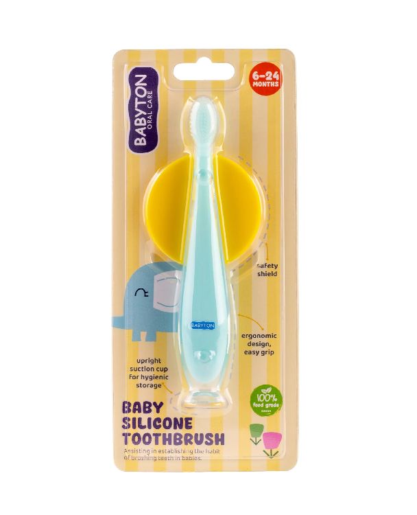 Gewone tandenborstel Babyton Silicone Toothbrush