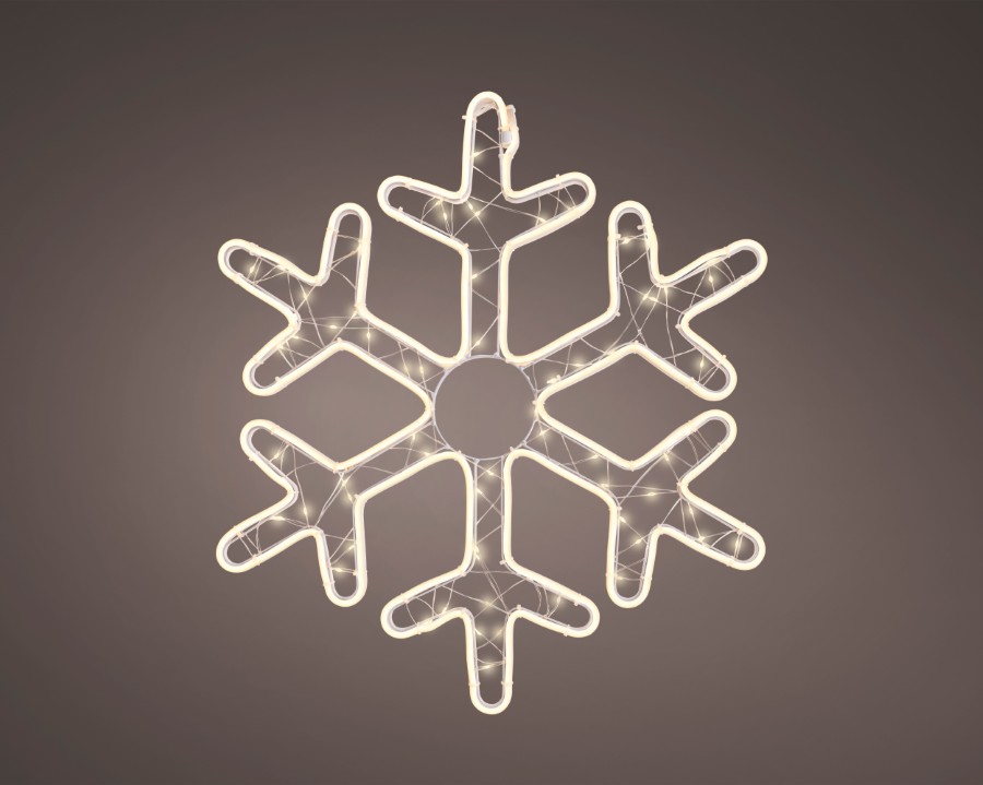 Verlichting Lumineo, sneeuwvlok, L 1.2 x B 54 x H 63 cm