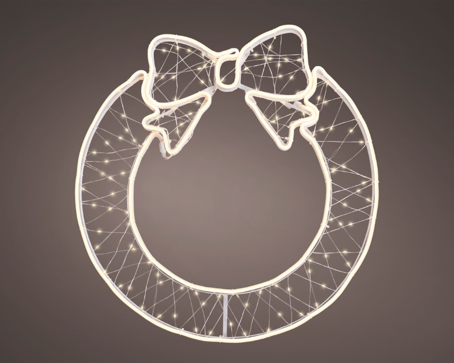 Verlichting Lumineo, krans, L 1.2 x B 56 x H 57 cm