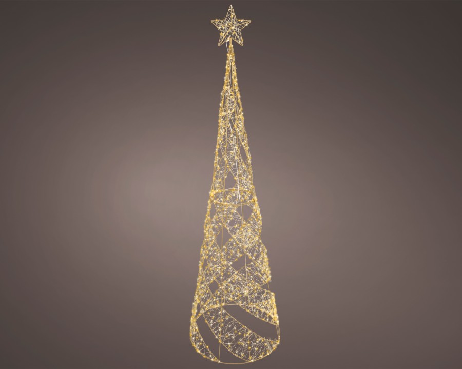 Verlichting Lumineo, boom met ster, D 50 x H 168 cm