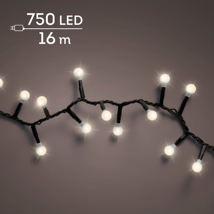 Verlichting Lumineo, Cherry Compact Twinkle, L 1600 cm