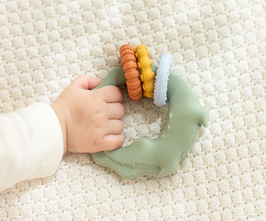 Bijtring Little Dutch Teether Crocodile