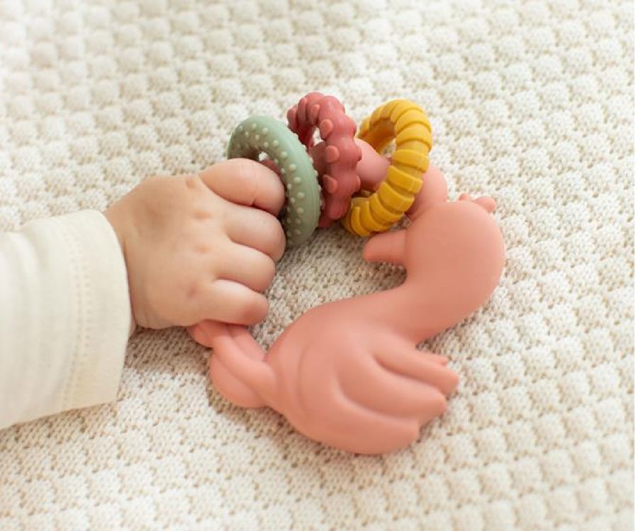 Bijtring Little Dutch Teether Flamingo