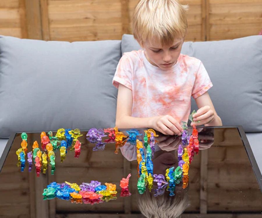 Losse vormen & figuren TickiT Dinosaurus