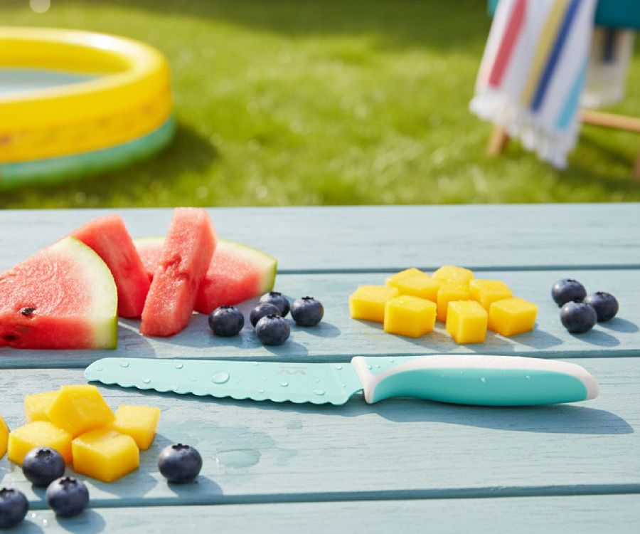 Bestek Kiddikutter Kiddikutter Knife For Kids, mes