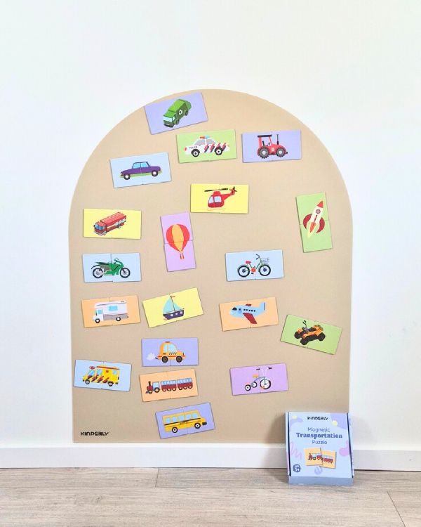 Speelmagneten Kinderly Magnetische Vervoerpuzzel