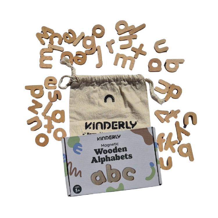 Speelmagneten Kinderly Magnetisch Houten Alfabet
