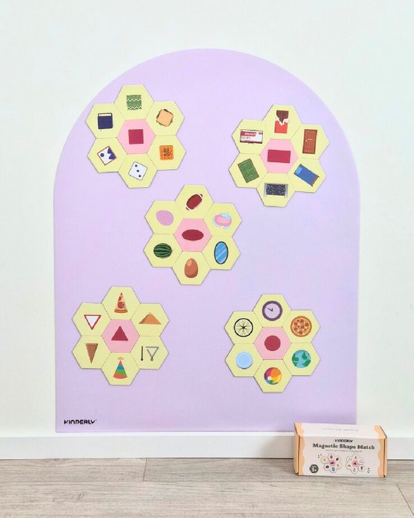 Speelmagneten Kinderly Magnetische Shape Match Vormenspel