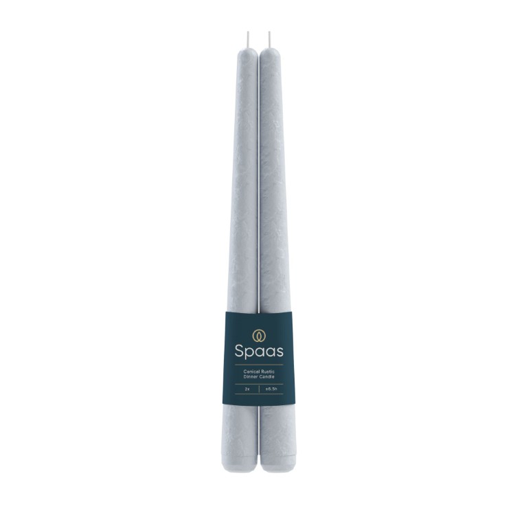 Kaars Spaas, Rustic Elegant Dinner Candle, dinnerkaars