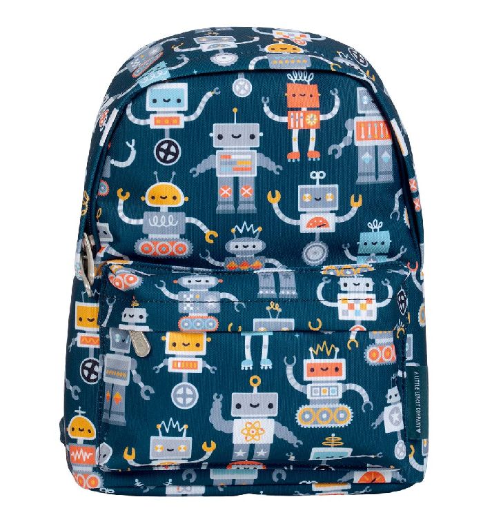 Rugzak A Little Lovely Company Little Backpack | Robots