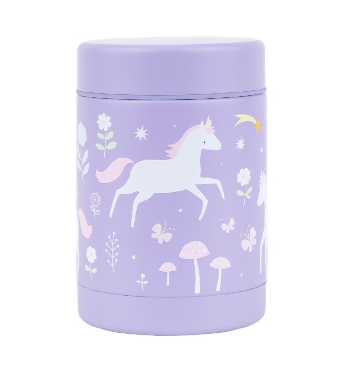 Thermos pot / food jar A Little Lovely Company Food Jar | Unicorn Dreams