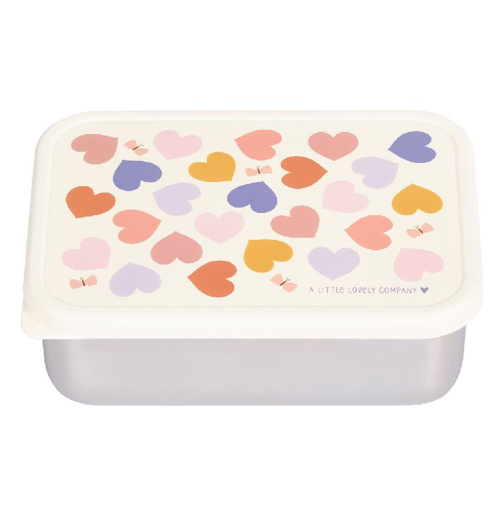Brooddoos A Little Lovely Company Lunch Box | Hearts