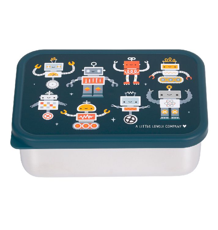 Brooddoos A Little Lovely Company Lunch Box | Robots