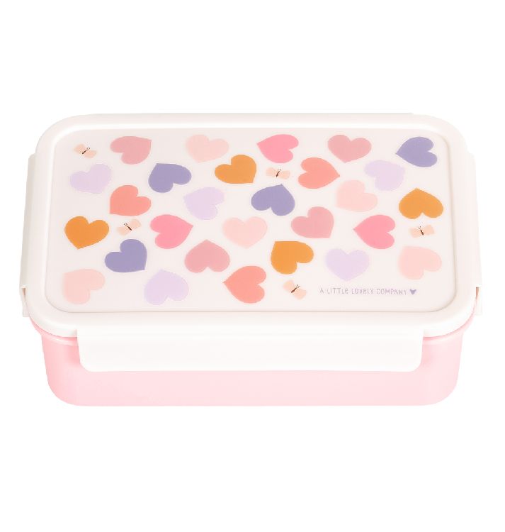 Brooddoos A Little Lovely Company Bento Lunch Box | Hearts