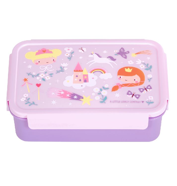Brooddoos A Little Lovely Company Bento Lunch Box | Princesses