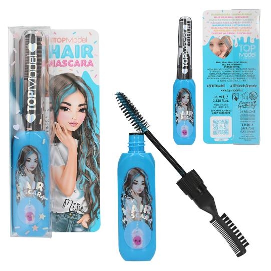 HAARMASCARA 1st, Topmodel, Candy Glam, roze/paars/turquoise, 15ml, assortiment