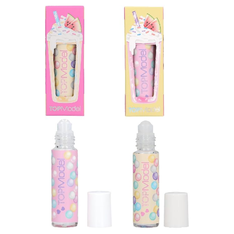 OLIE 1st, Topmodel, nagelolie roller, Candy Glam, geel/roze, assortiment