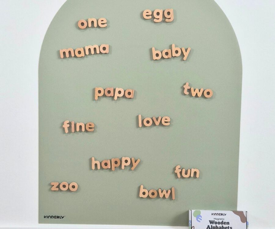 Speelmagneten Kinderly Magnetisch Houten Alfabet