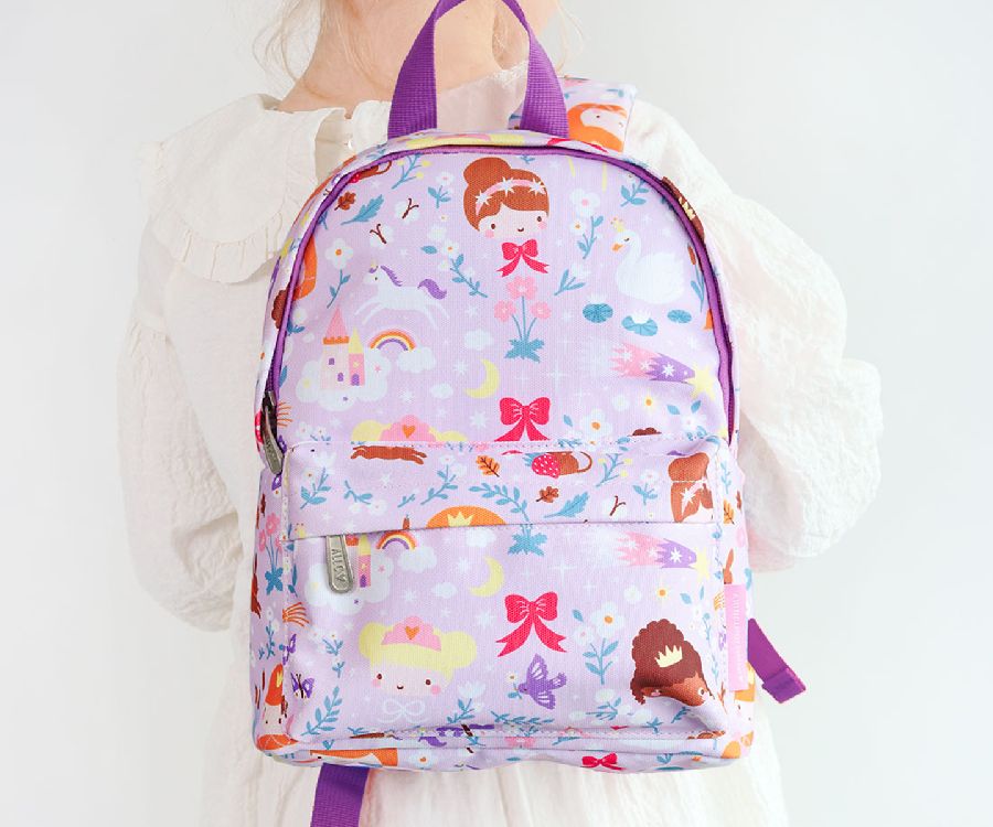 Rugzak A Little Lovely Company Little Backpack | Princesses