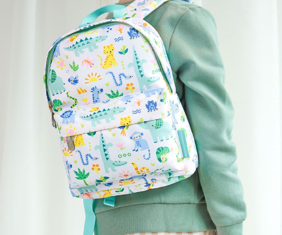 Rugzak A Little Lovely Company Little Backpack | Jungle