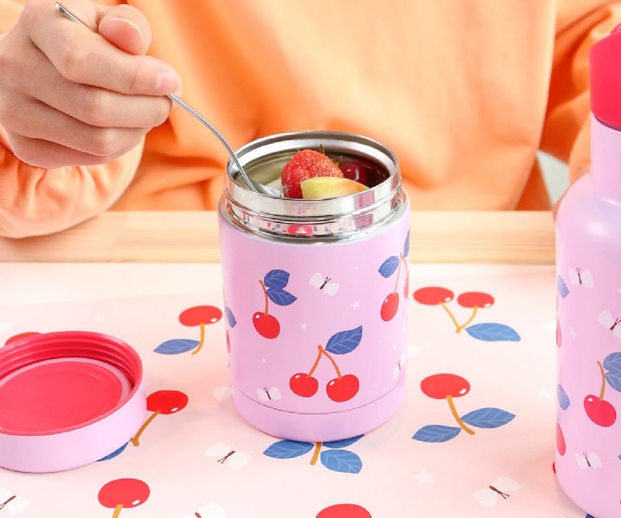 Thermos pot / food jar A Little Lovely Company Food Jar | Cherries