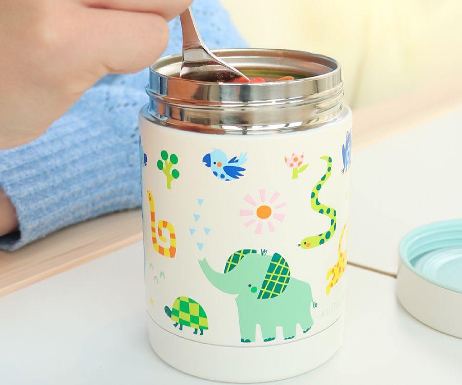 Thermos pot / food jar A Little Lovely Company Food Jar | Jungle