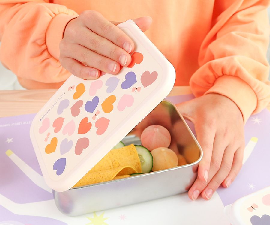 Brooddoos A Little Lovely Company Lunch Box | Hearts