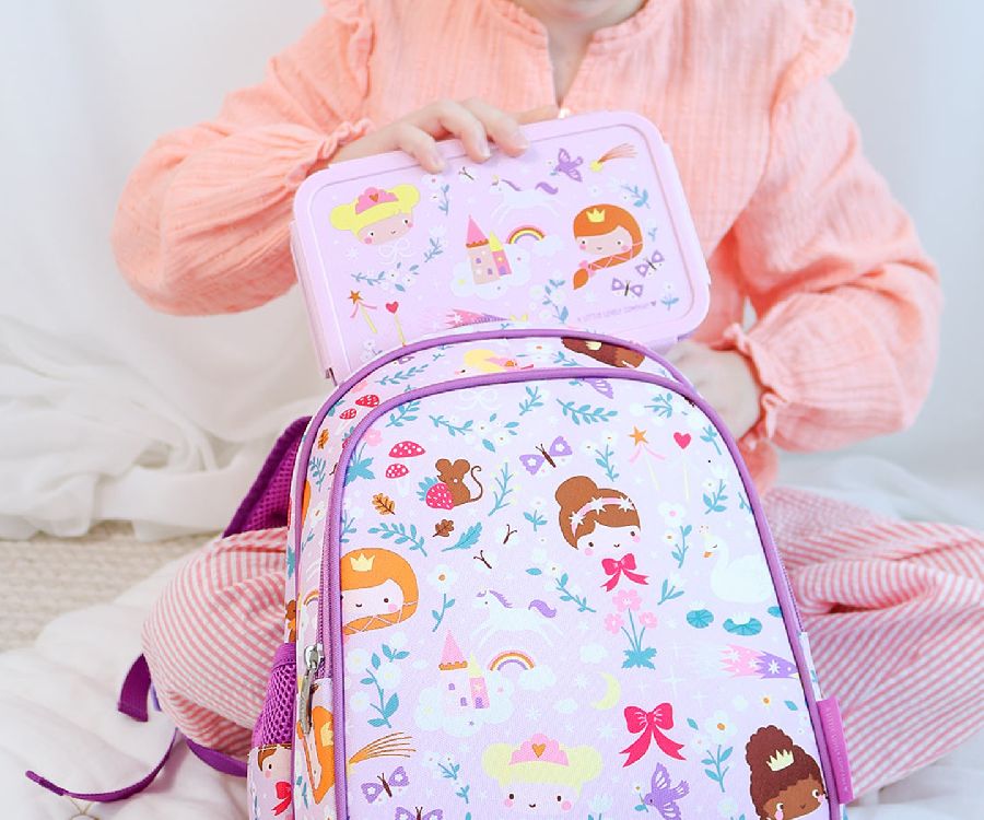 Brooddoos A Little Lovely Company Bento Lunch Box | Princesses