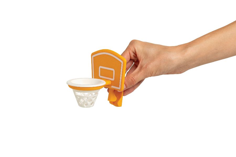 EIGEELSCHEIDER 1st, Ototo, Dunk N egg,  9x10,5x10,5 cm, polypropyleen, geel/wit,  KEUKENGEREI