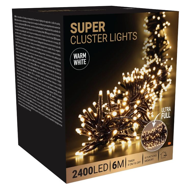 Verlichting Super Cluster, L 600 cm