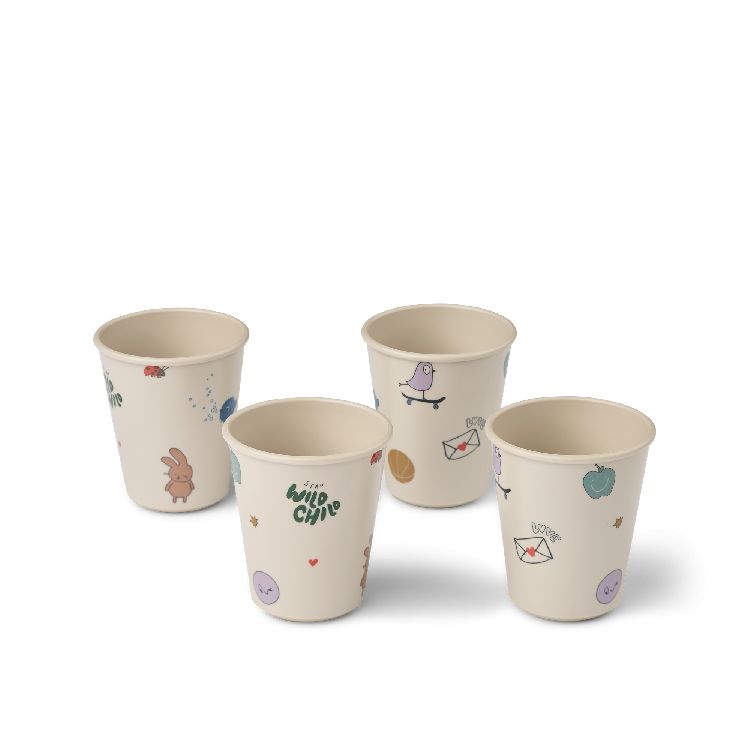 Drinkbeker Liewood Lana 4 Pack | Tamtam
