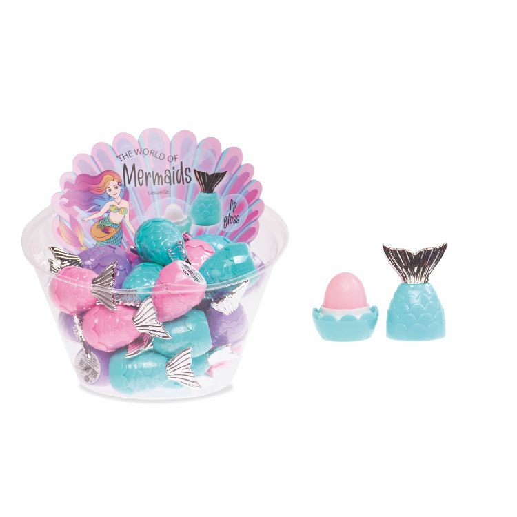 LIPGLOSS 1st, Mermaid, Pearly Lipgloss,  groen/paars, assortiment