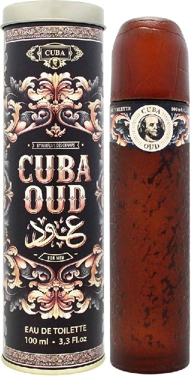 EAU DE TOILETTE 1st, EDT Cuba Oud,  100ml, herengeur, in sigaren havana look