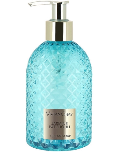 ZEEP 1st, Gemstone Turquoise Creme  Zeep, dispenser, 300ml, jasmijn