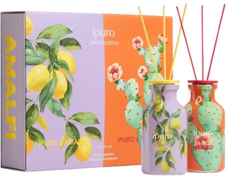 GEURVERSPREIDER 1set, limited edition  set, Amalfi + Mexico, 2x50ml