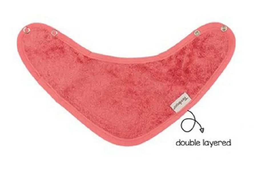 Spuugdoekje Timboo Bamboo Bandana | Timboo raspberry rose