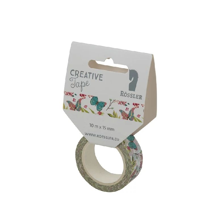 KLEEFBAND Creative Tape, vlinder, 10m x 15mm