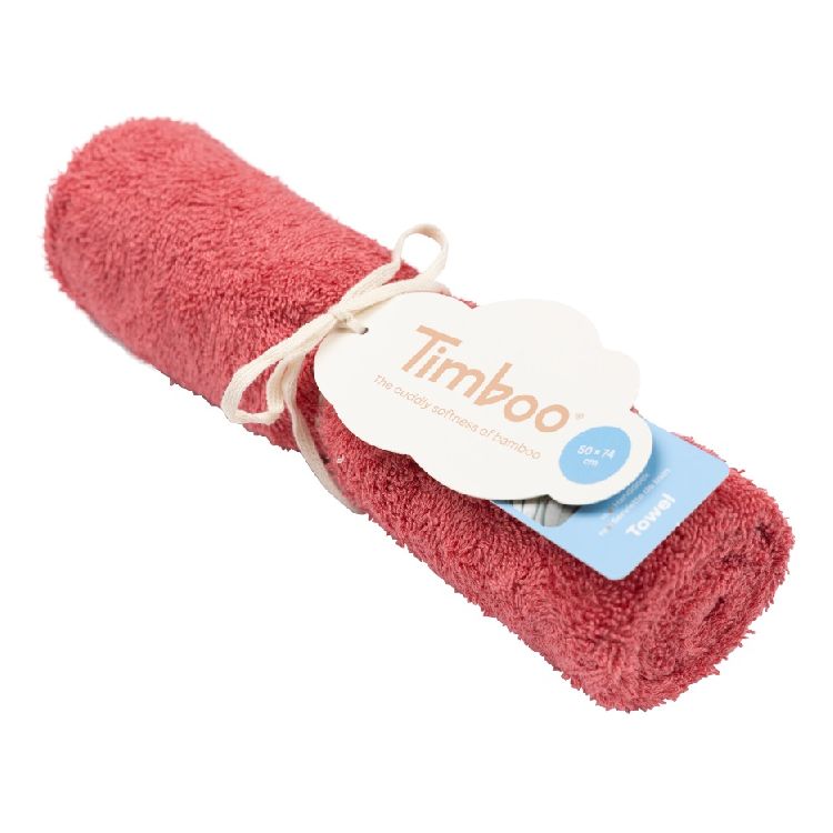 Handdoek Timboo Bamboo Medium | Timboo raspberry rose
