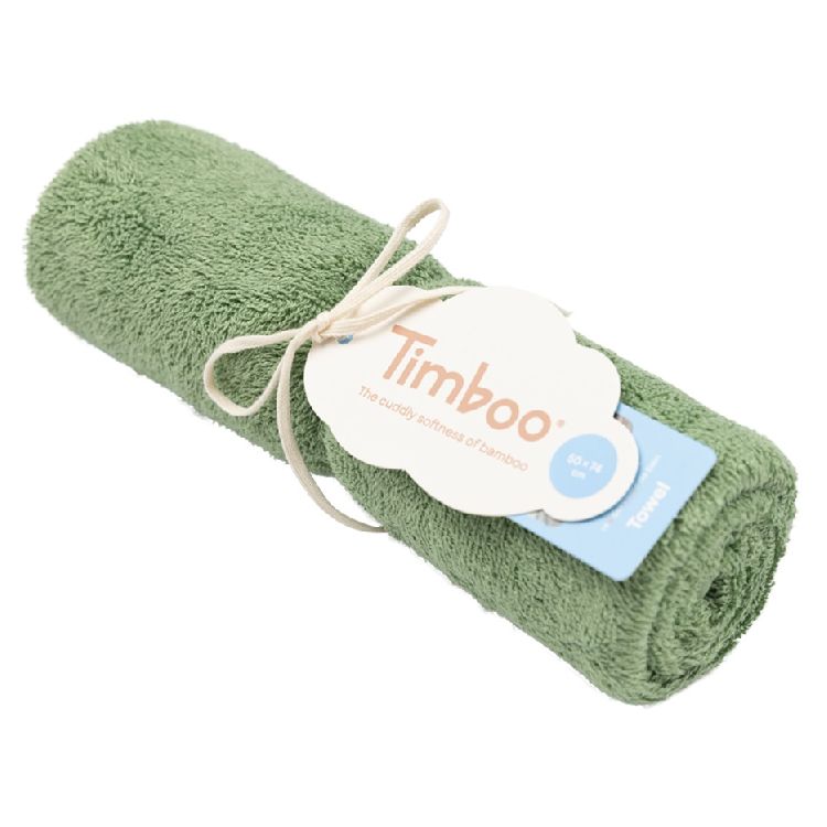 Handdoek Timboo Bamboo Medium | Timboo aloe green