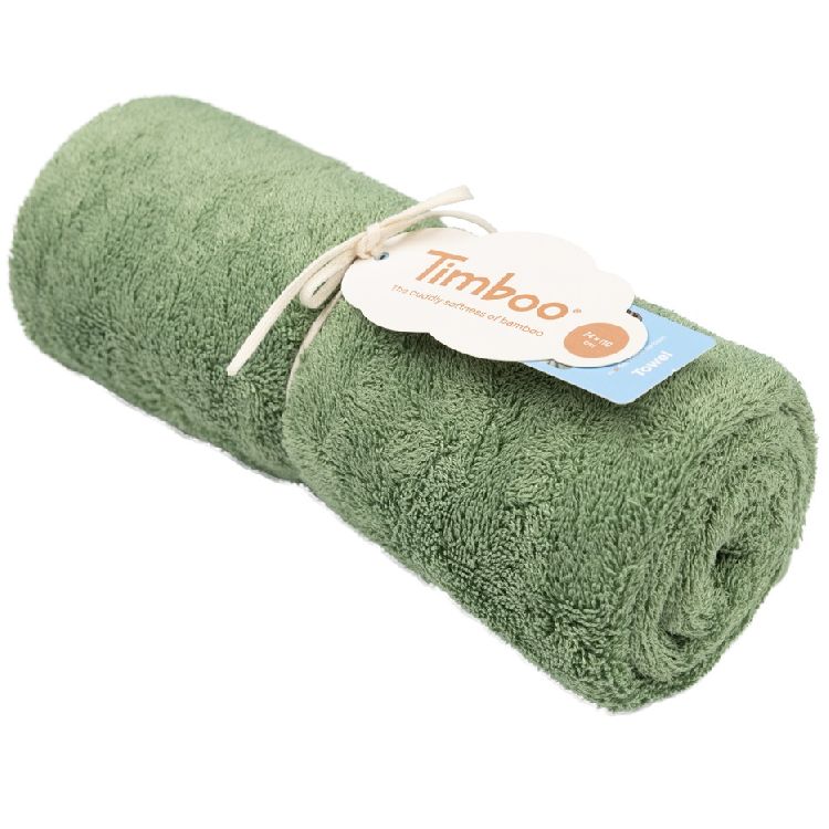 Handdoek Timboo Bamboo Large | Timboo aloe green