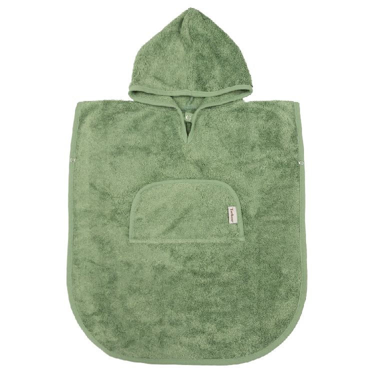 Poncho Timboo Bamboo, badcape | Timboo aloe green