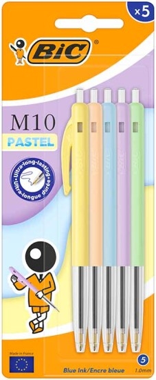 Balpen Bic M10 Pastel