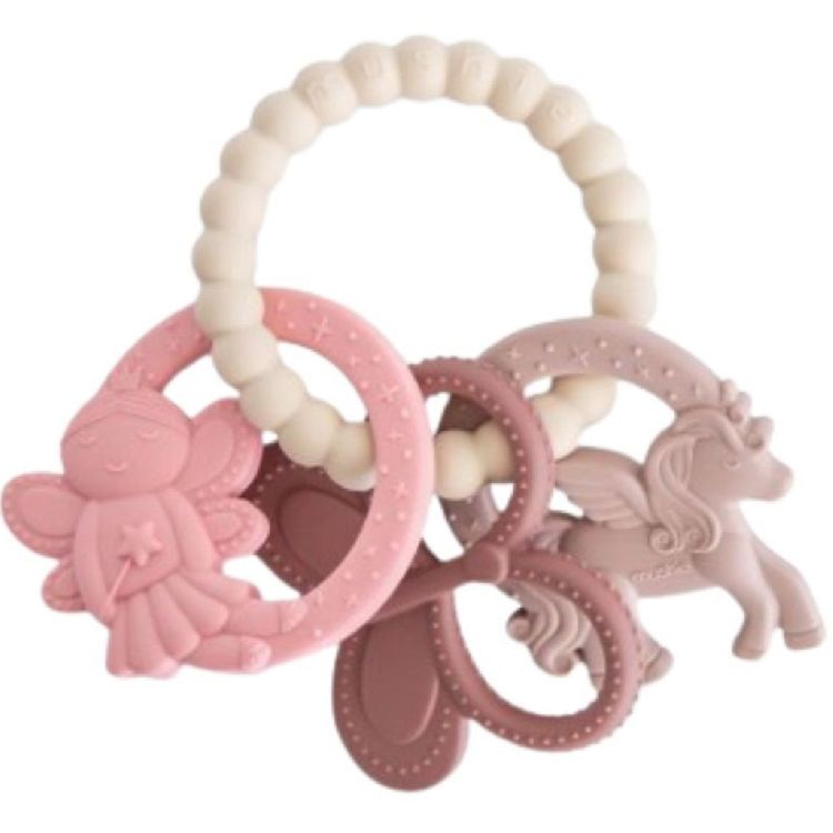 Rammelaar Mushie Teether ring
