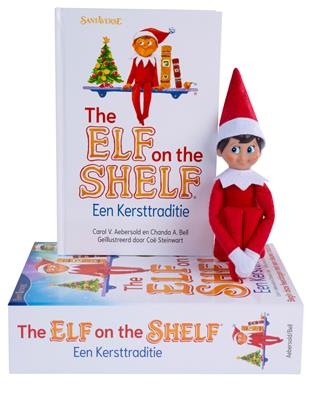 Verhalenboek The Elf On The Shelf The Elf on the Shelf Cadeau Set Jongen | verhalenboek + pop