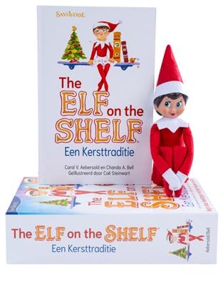 Verhalenboek The Elf On The Shelf The Elf on the Shelf Cadeau Set Meisje | verhalenboek + pop